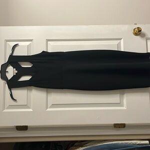 Like new black midi dress size small